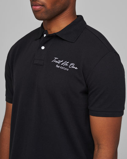 TNO Basic Polo Shirt | black